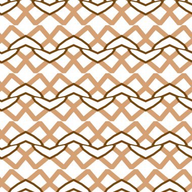 Kusursuz geometrik süs deseni. Vektör illüstrasyonu 