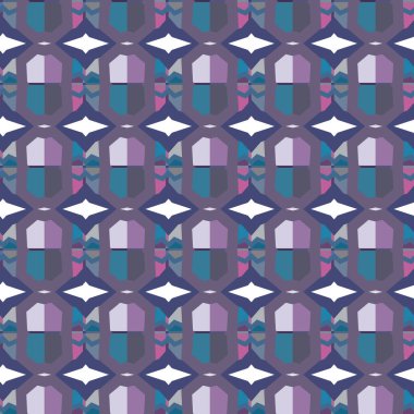 Kusursuz geometrik süs deseni. Soyut illüzyon arka planı