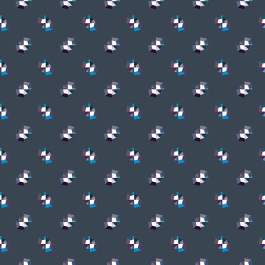 Kusursuz geometrik süs deseni. Soyut illüzyon arka planı