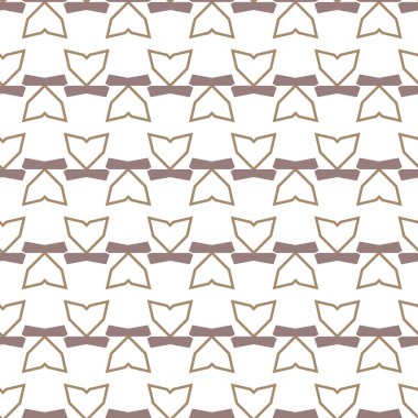 Kusursuz geometrik süs deseni. Vektör illüstrasyonu 