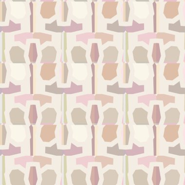 Kusursuz geometrik süs deseni. Vektör illüstrasyonu 