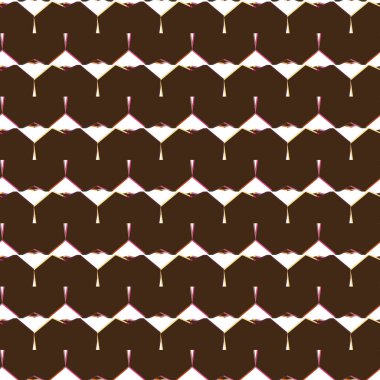 Kusursuz geometrik süs deseni. Vektör illüstrasyonu 