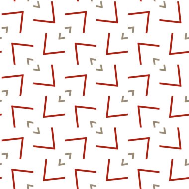 Kusursuz geometrik süs deseni. Vektör illüstrasyonu 