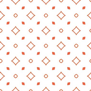 Kusursuz geometrik süs deseni. Vektör illüstrasyonu 