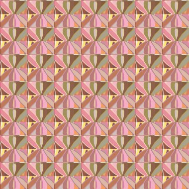 Kusursuz geometrik süs deseni. Vektör illüstrasyonu 