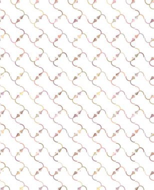 Kusursuz geometrik süs deseni. Vektör illüstrasyonu 