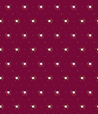 Kusursuz geometrik süs deseni. Vektör illüstrasyonu 