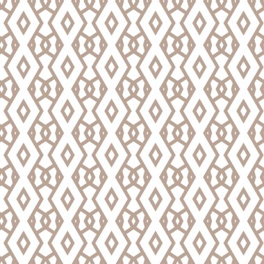 Kusursuz geometrik süs deseni. Vektör illüstrasyonu 