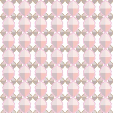 Kusursuz geometrik süs deseni. Vektör illüstrasyonu 