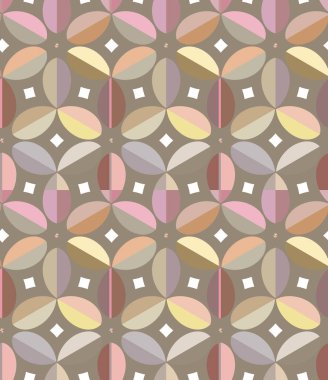 Soyut geometrik şekilli kusursuz vektör arkaplanı