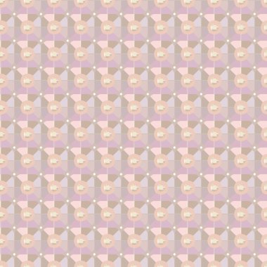 Kusursuz geometrik süs deseni. Vektör illüstrasyonu 