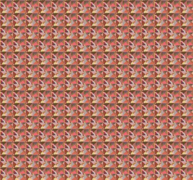 Kusursuz geometrik süs deseni. Vektör illüstrasyonu 