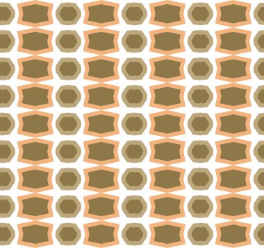 Kusursuz geometrik süs deseni. Vektör illüstrasyonu 