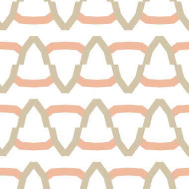 Modern geometrik vektör tasarımı, kusursuz desen çizimi