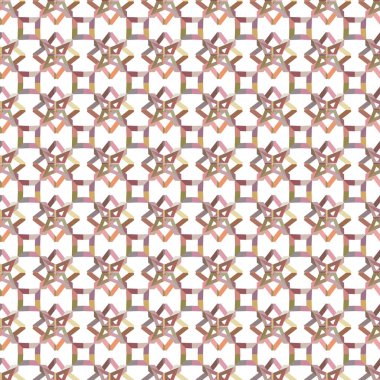 Modern geometrik vektör tasarımı, kusursuz desen çizimi