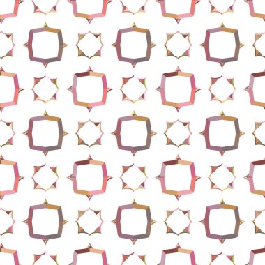 Soyut illüzyon arka planı. Kusursuz geometrik süslemeli görüntü