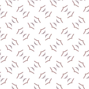 Geometrik şekilli kusursuz desen. vektör illüstrasyonu