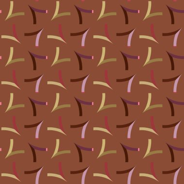 Kusursuz geometrik süs deseni. Vektör illüstrasyonu 