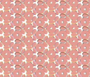 Kusursuz geometrik süs deseni. Vektör illüstrasyonu 