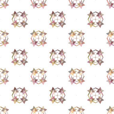 Kusursuz geometrik süslemeli desen