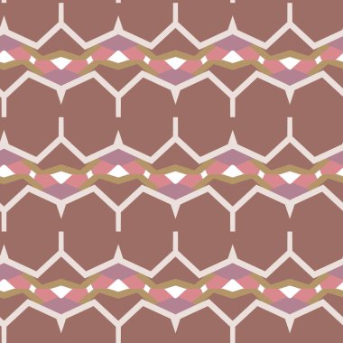 Kusursuz geometrik süslemeli desen