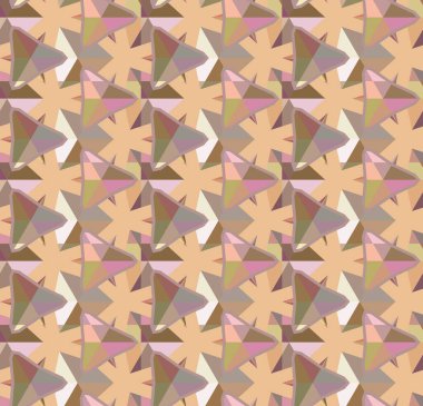 Kusursuz geometrik süslemeli desen