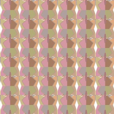 Soyut illüzyon arka planı. Kusursuz geometrik süslemeli görüntü