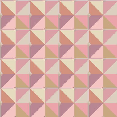 Kusursuz geometrik süs deseni. Vektör illüstrasyonu 