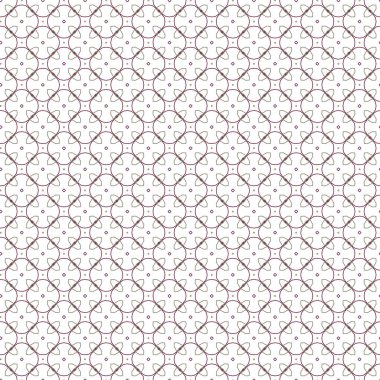 Kusursuz geometrik süs deseni. Vektör illüstrasyonu 