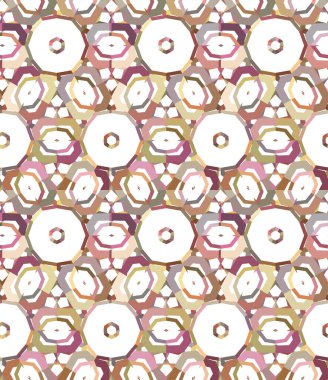 Kusursuz geometrik süs deseni. Vektör illüstrasyonu 