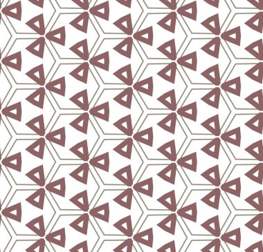 Soyut illüzyon arka planı. Kusursuz geometrik süslemeli görüntü