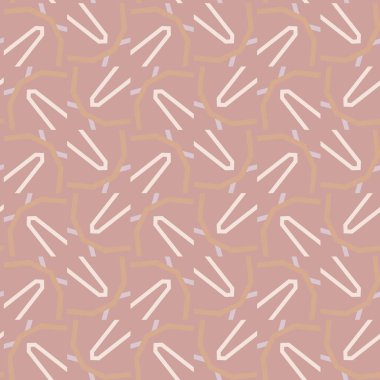 Modern geometrik vektör tasarımı, kusursuz desen çizimi