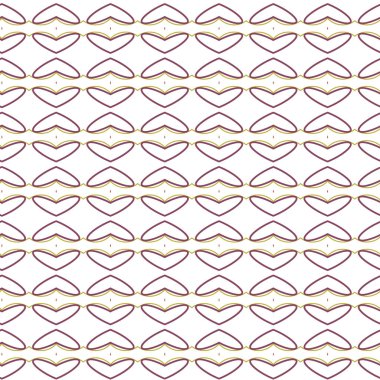 Kusursuz geometrik süs deseni. Vektör illüstrasyonu 