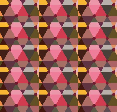 Kusursuz geometrik süslemeli desen