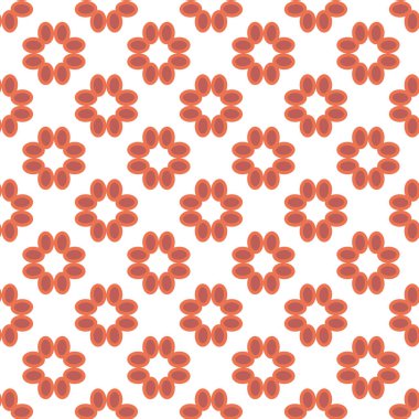 Modern geometrik vektör tasarımı, kusursuz desen çizimi