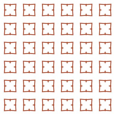 Kusursuz geometrik süs deseni. Vektör illüstrasyonu 