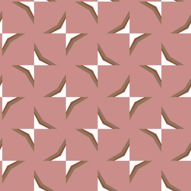 Geometrik şekilli kusursuz desen. vektör illüstrasyonu