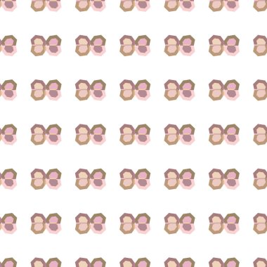 Modern geometrik vektör tasarımı, kusursuz desen çizimi