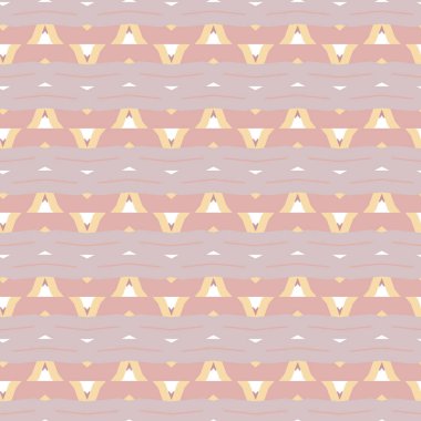 Kusursuz geometrik süs deseni. Vektör illüstrasyonu 