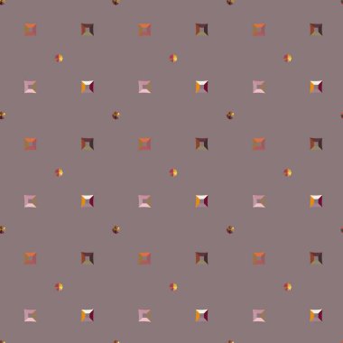 Kusursuz geometrik süs deseni. Vektör illüstrasyonu 