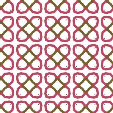 Soyut illüzyon arka planı. Kusursuz geometrik süslemeli görüntü