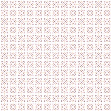 Kusursuz geometrik süs deseni. Vektör illüstrasyonu 