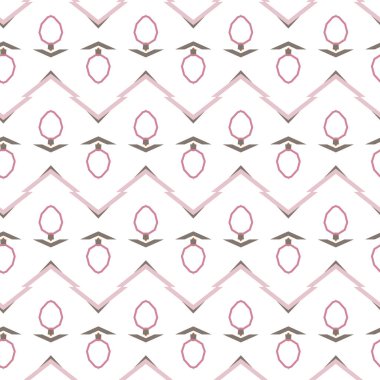 Kusursuz geometrik süs deseni. Vektör illüstrasyonu 