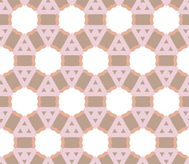 Kusursuz geometrik süslemeli desen