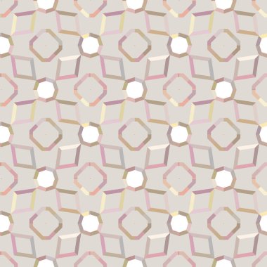 Kusursuz geometrik süs deseni. Vektör illüstrasyonu 