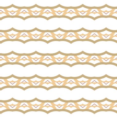 Soyut illüzyon arka planı. Kusursuz geometrik süslemeli görüntü