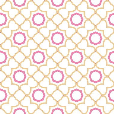 Kusursuz geometrik süslemeli desen