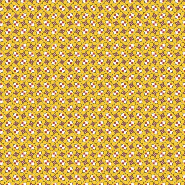 Modern geometrik vektör tasarımı, kusursuz desen çizimi