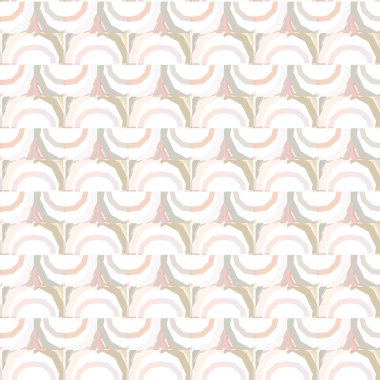 Soyut illüzyon arka planı. Kusursuz geometrik süslemeli görüntü