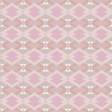 Kusursuz geometrik süs deseni. Vektör illüstrasyonu 